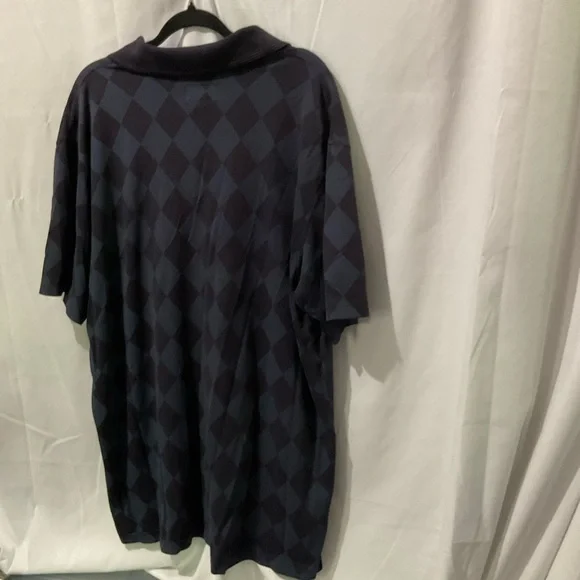 Foundry Supply Co Mens Big & Tall Quick Dry Polo Short Sleeve Size 2XL Navy - Picture 4 of 10